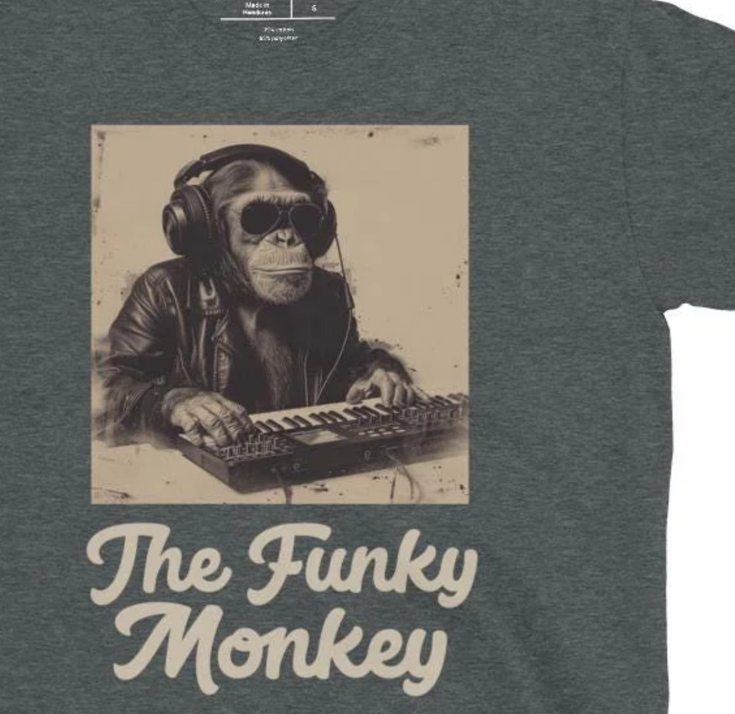 Funky Monkey Keyboardist Tee