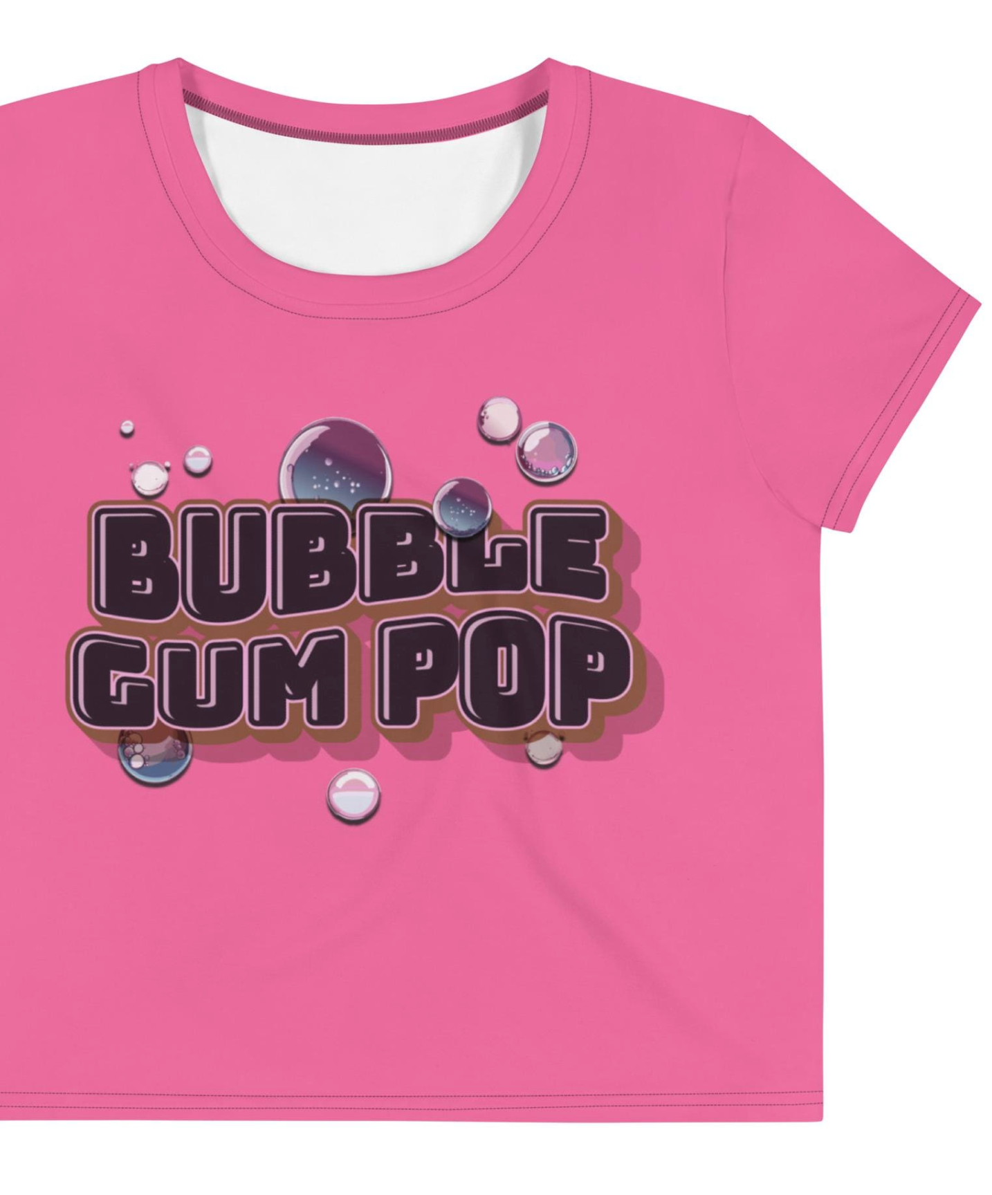 Bubble Gum Pop Cutoff Tee