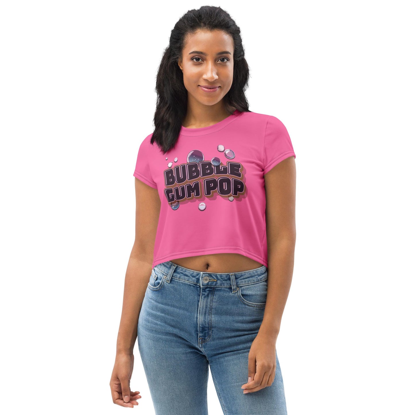 Bubble Gum Pop Cutoff Tee