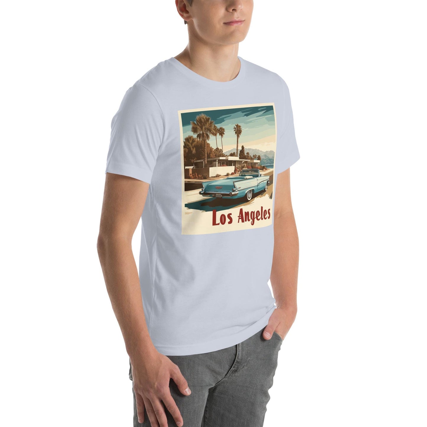 Mid Century Modern Los Angeles Car Tee