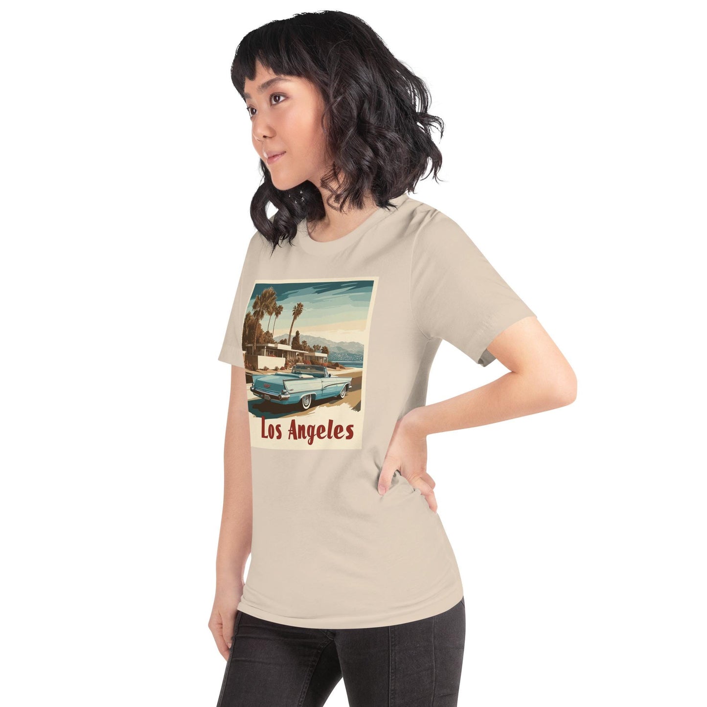 Mid Century Modern Los Angeles Car Tee