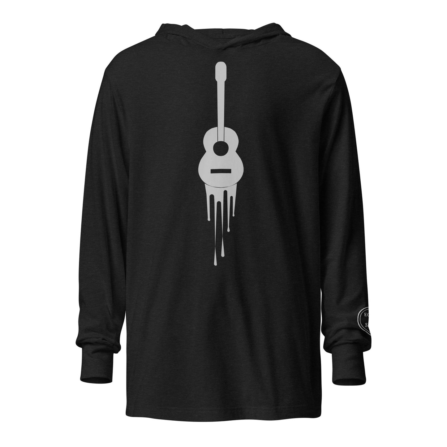 Ghost Classical Guitar Long Sleeve Hooded long-sleeve tee