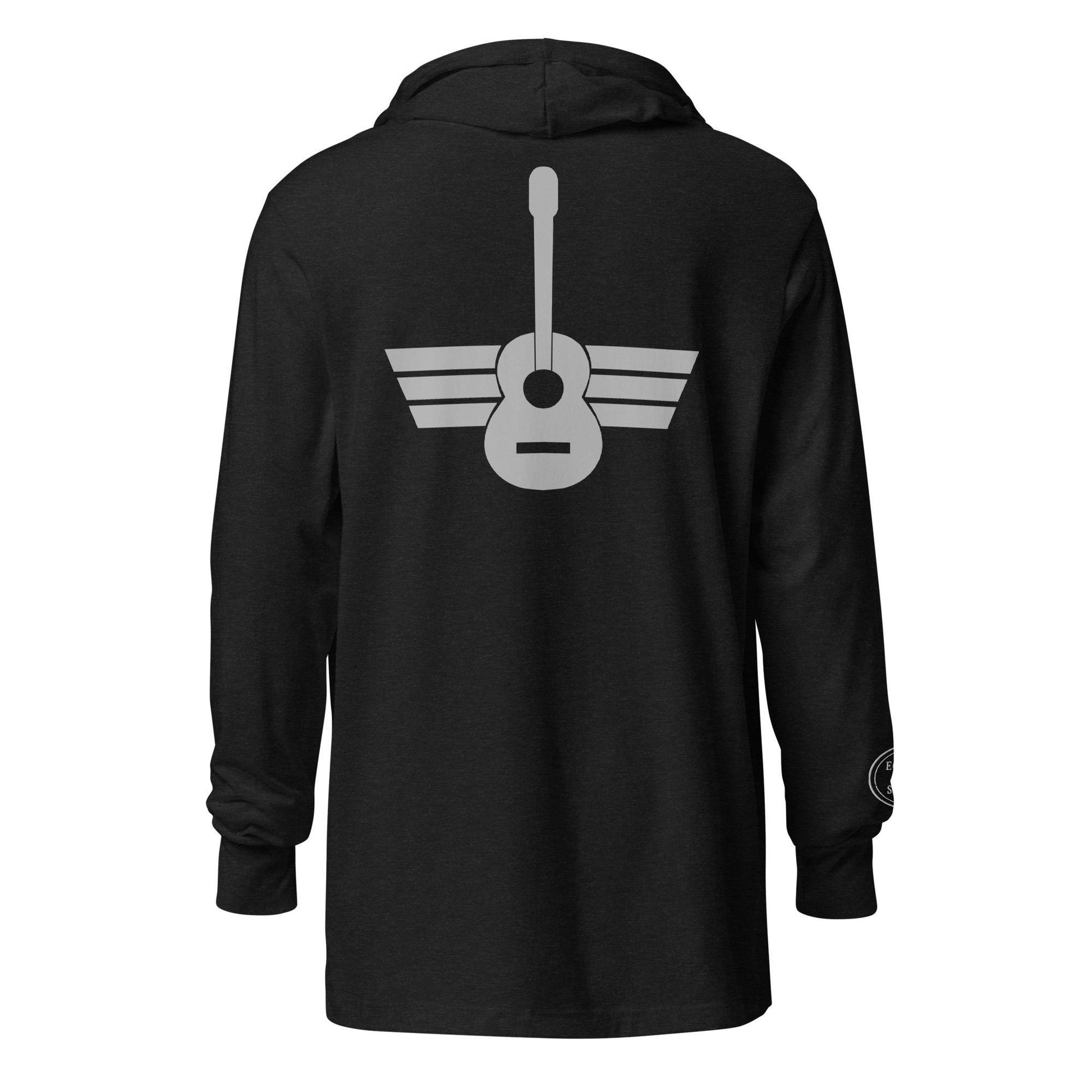 Hooded long-sleeve tee