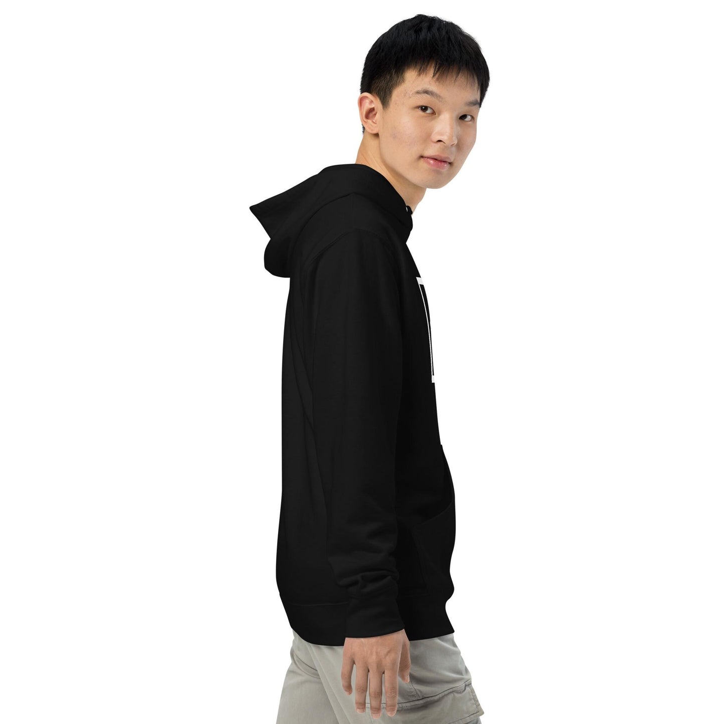 Minimalist Space Graphic Unisex Midweight Hoodie - Dark Colors