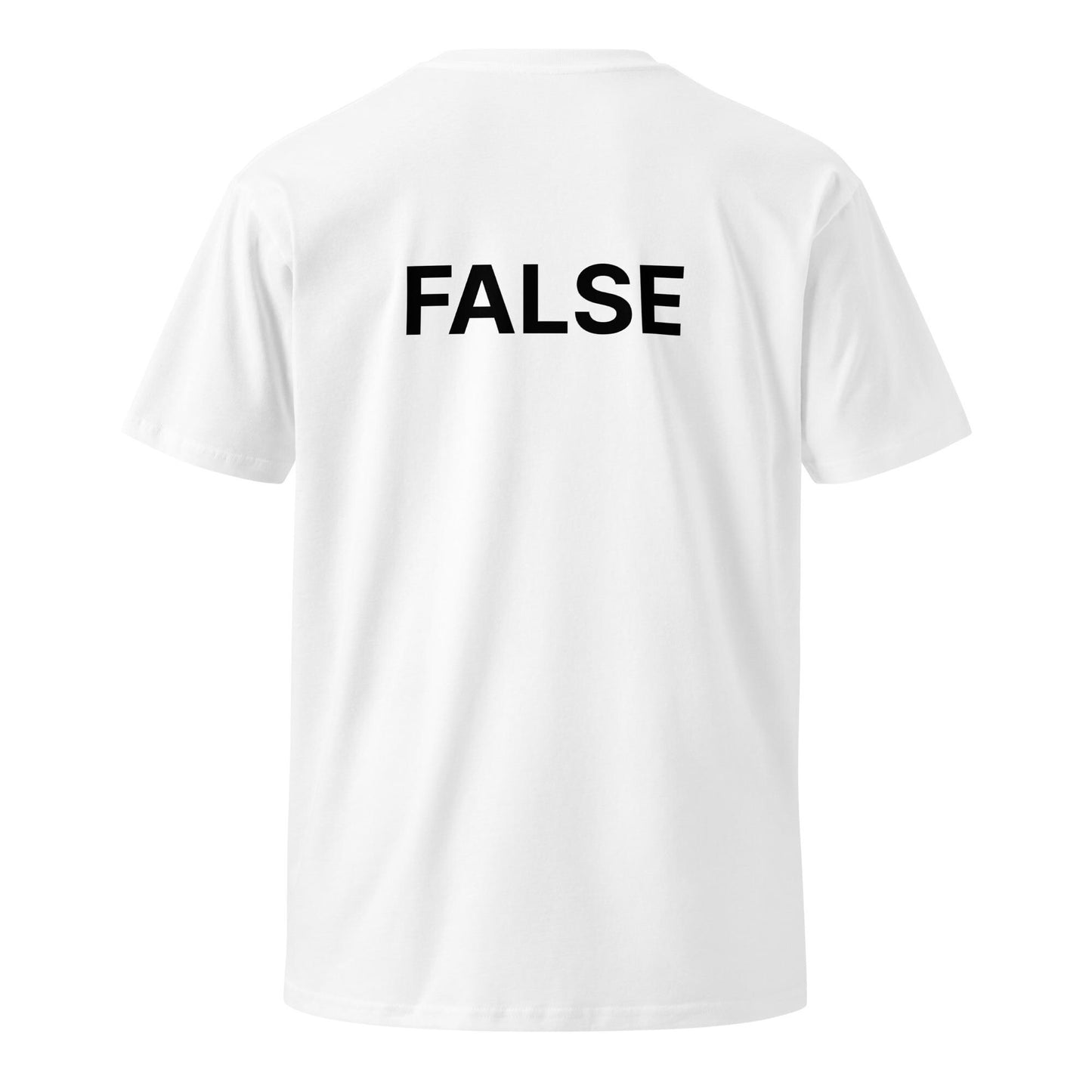 True/False Unisex premium t-shirt