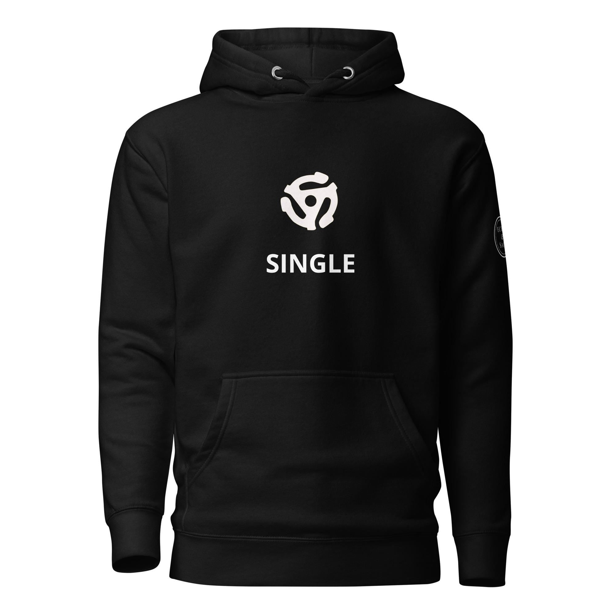 Single 45 RPM Graphic Unisex Hoodie