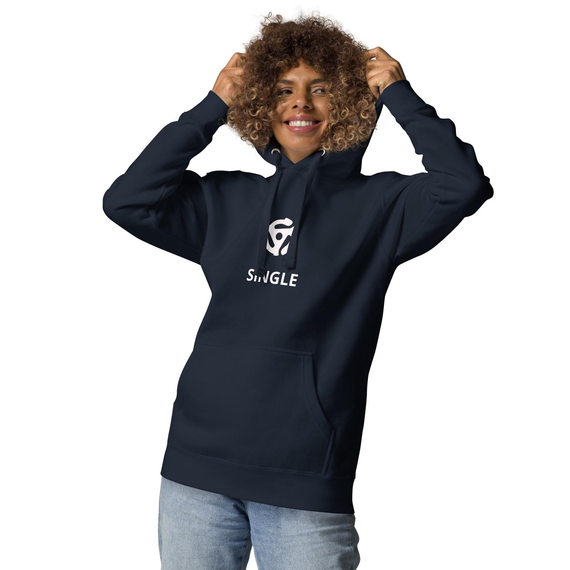 Single 45 RPM Graphic Unisex Hoodie