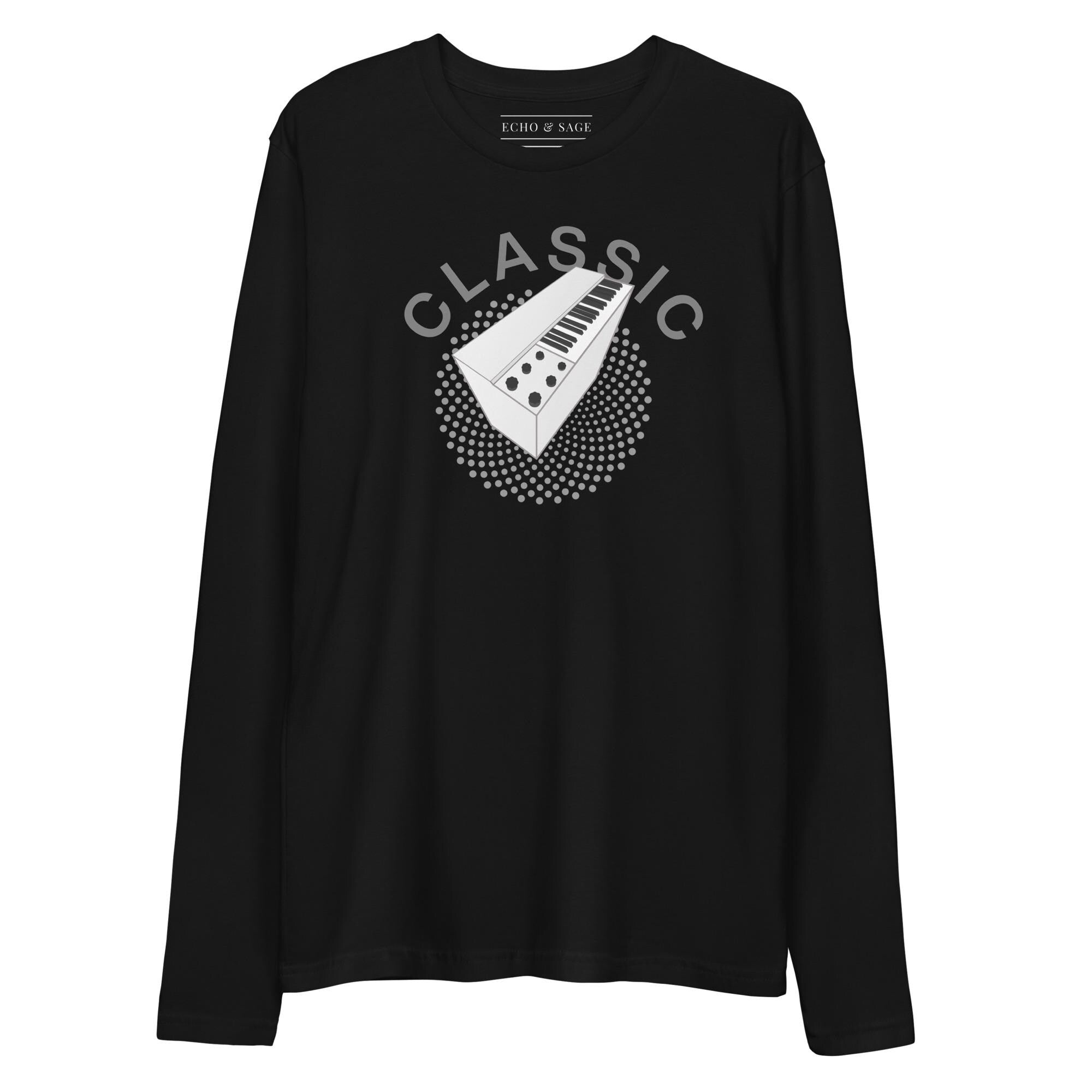 Classic Mellotron Long Sleeve T-ShirtLong Sleeve Fitted Crew