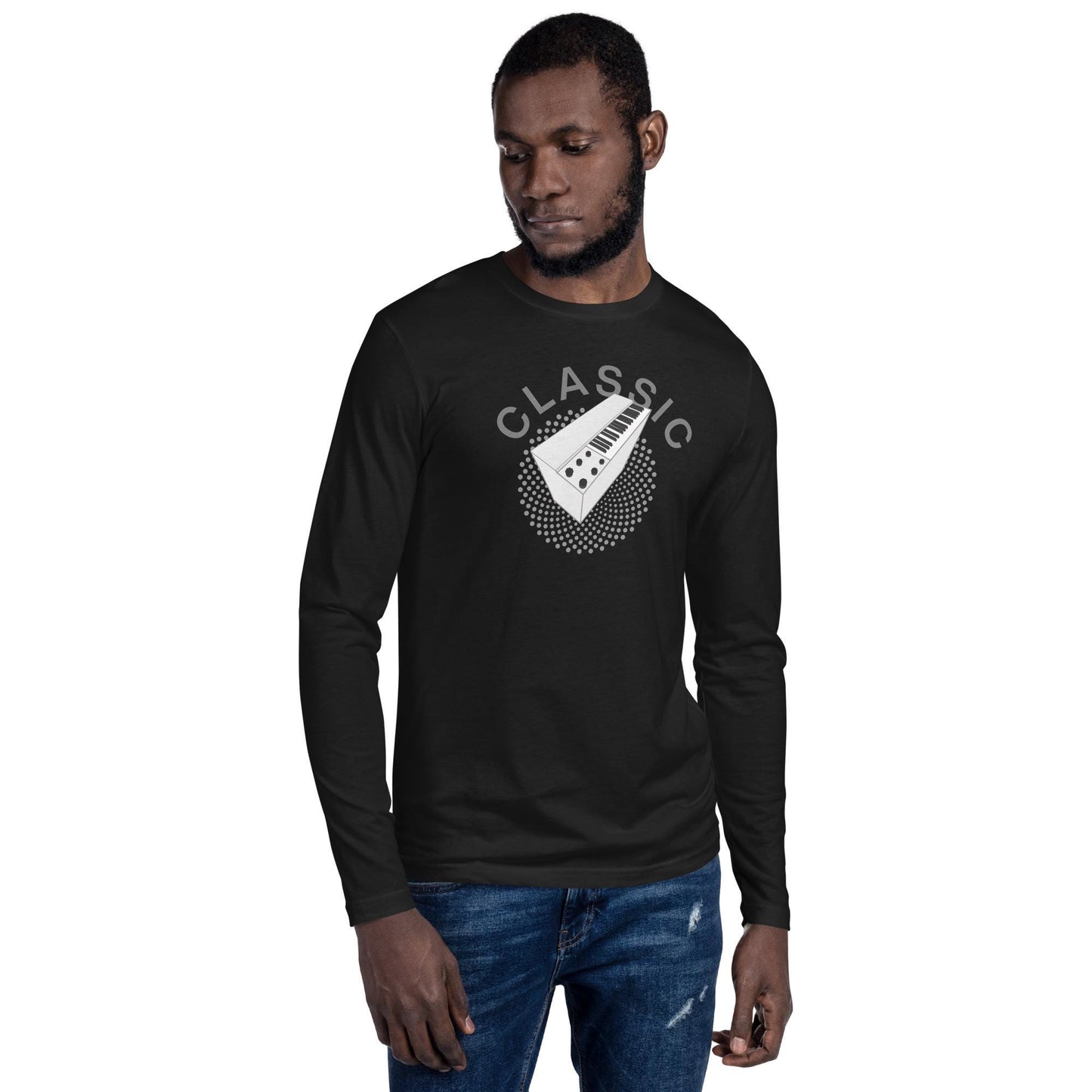 Classic Mellotron Long Sleeve T-ShirtLong Sleeve Fitted Crew