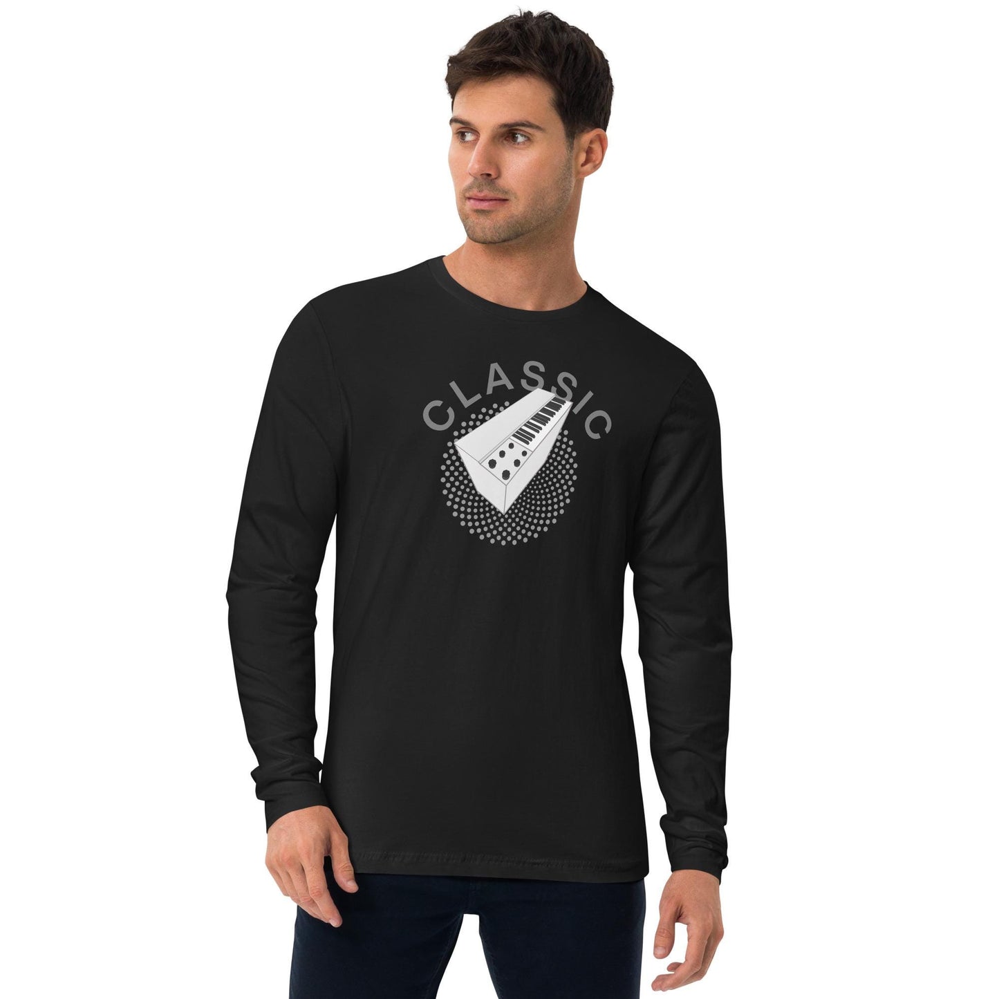 Classic Mellotron Long Sleeve T-ShirtLong Sleeve Fitted Crew