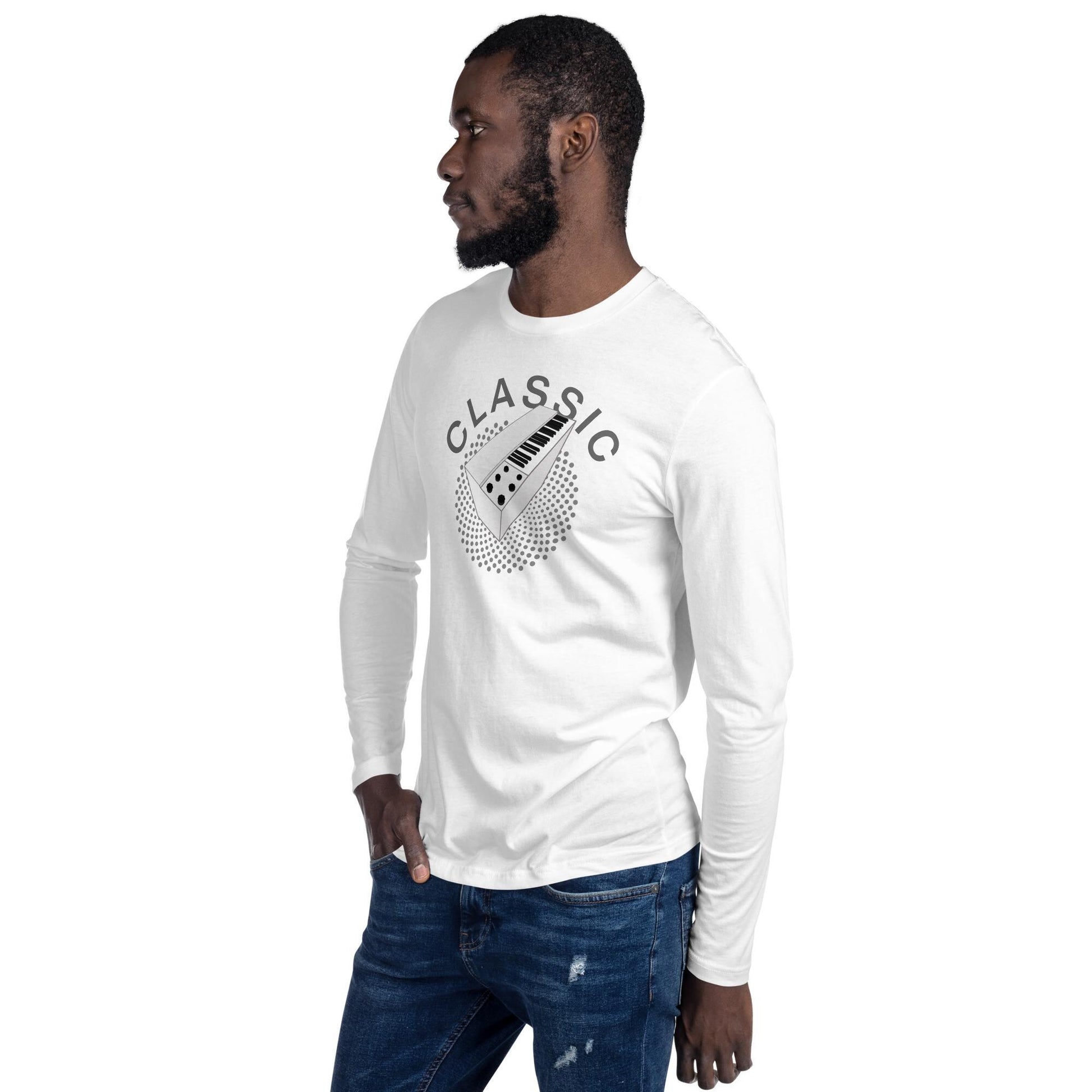 Classic Mellotron Long Sleeve T-ShirtLong Sleeve Fitted Crew