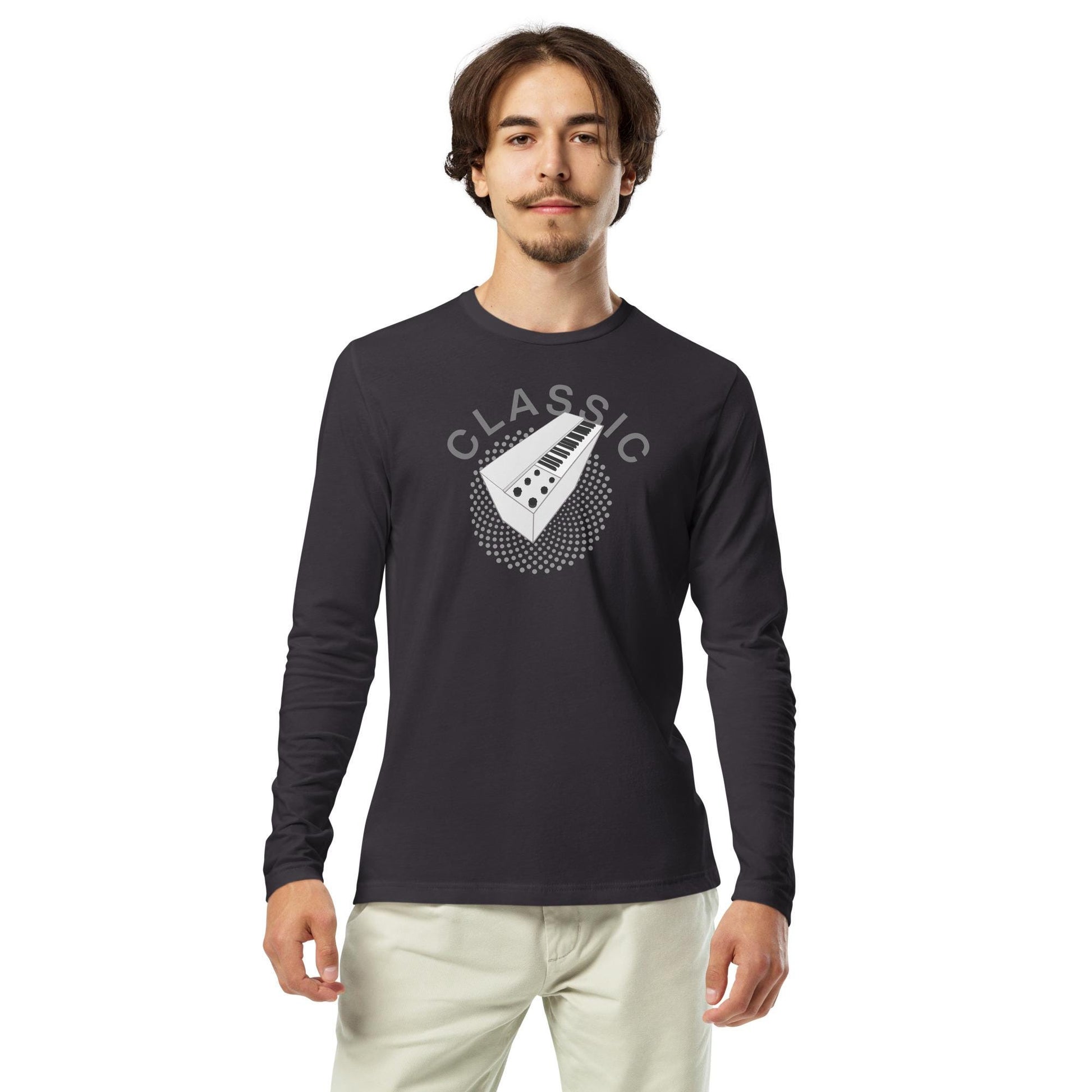 Classic Mellotron Long Sleeve T-ShirtLong Sleeve Fitted Crew