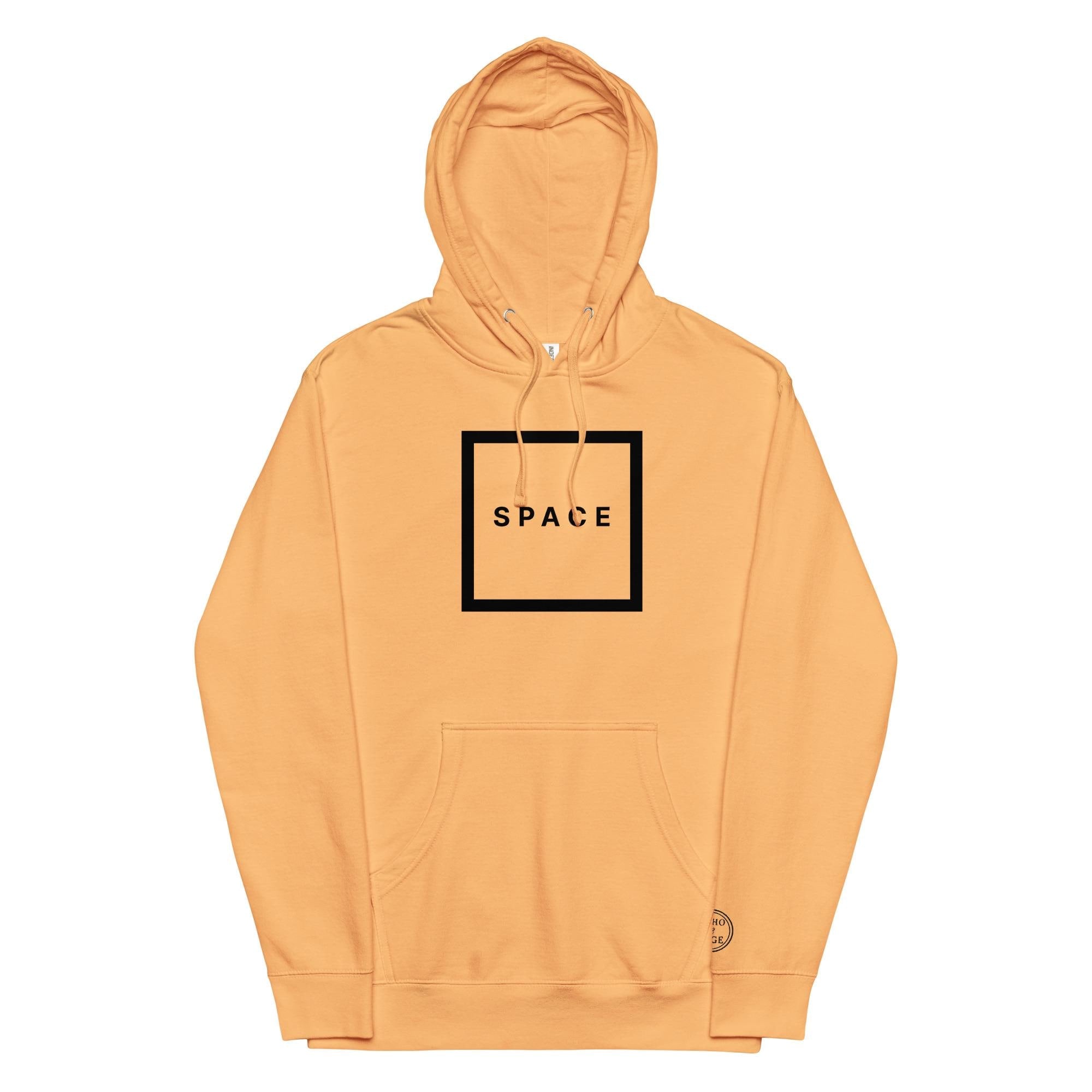 Minimalist Space Graphic Hoodie - Light Colors