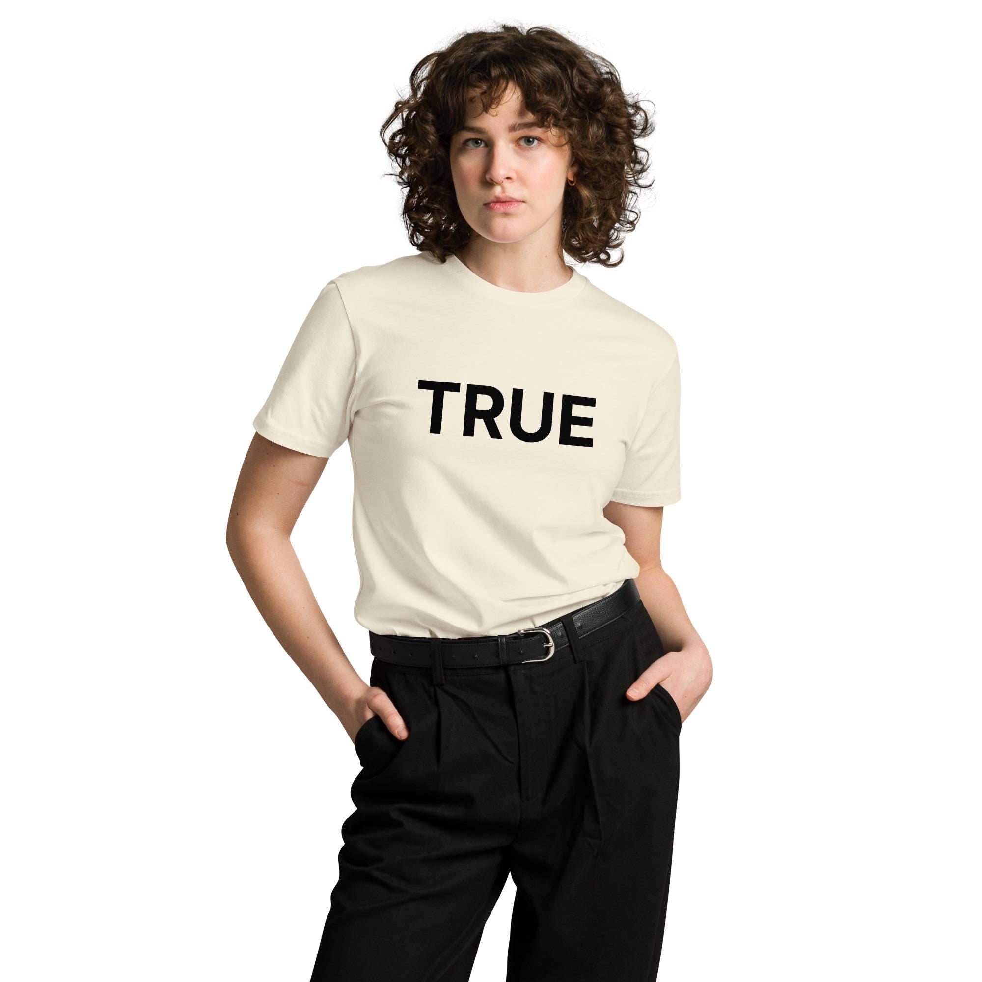 True/False Unisex premium t-shirt