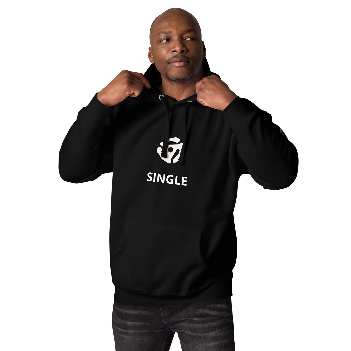 Single 45 RPM Graphic Unisex Hoodie