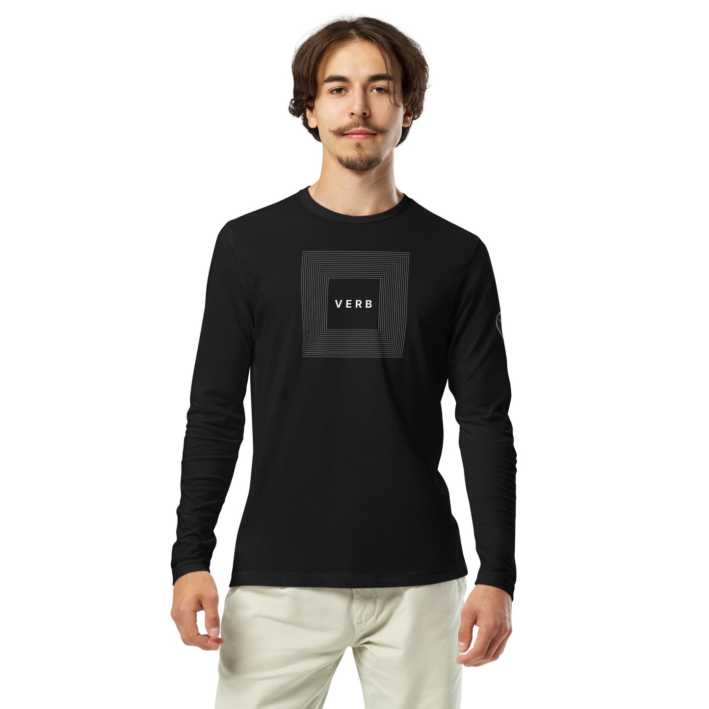 Verb Square Long Sleeve Fitted Crew