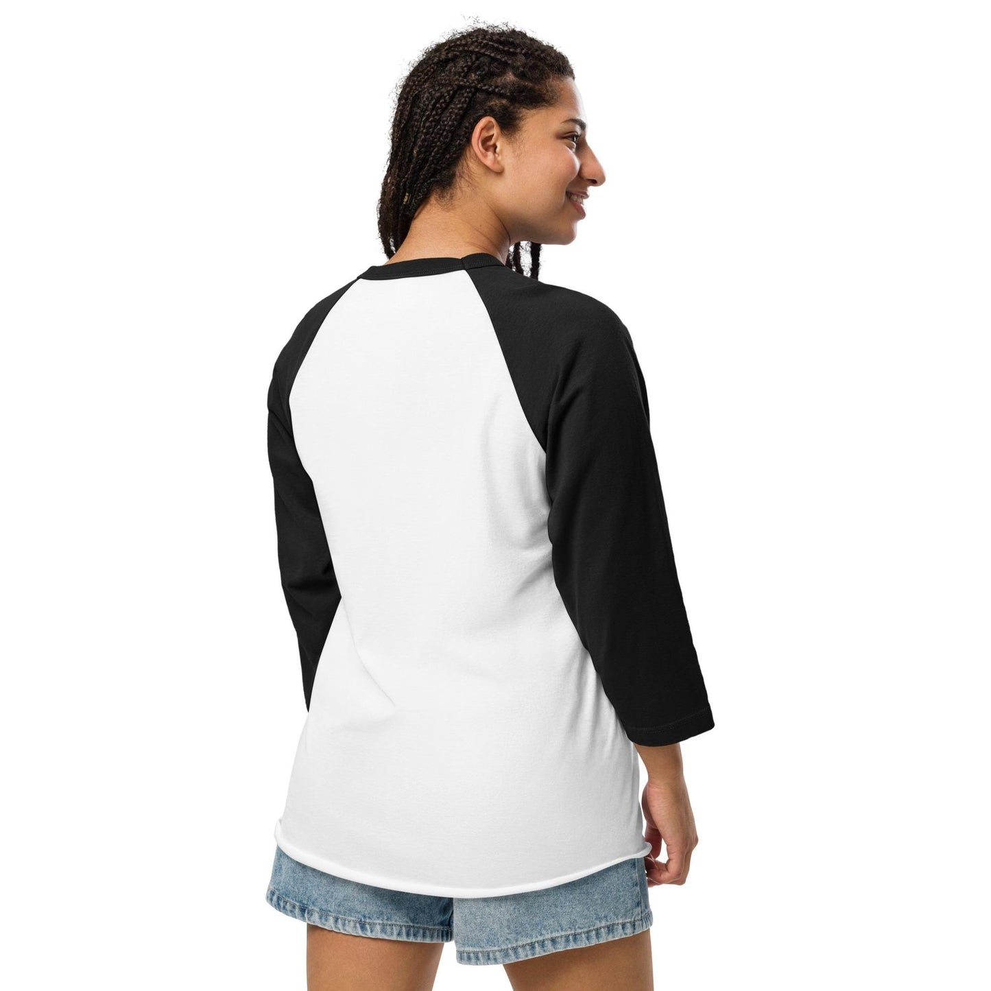 3/4 sleeve raglan shirt