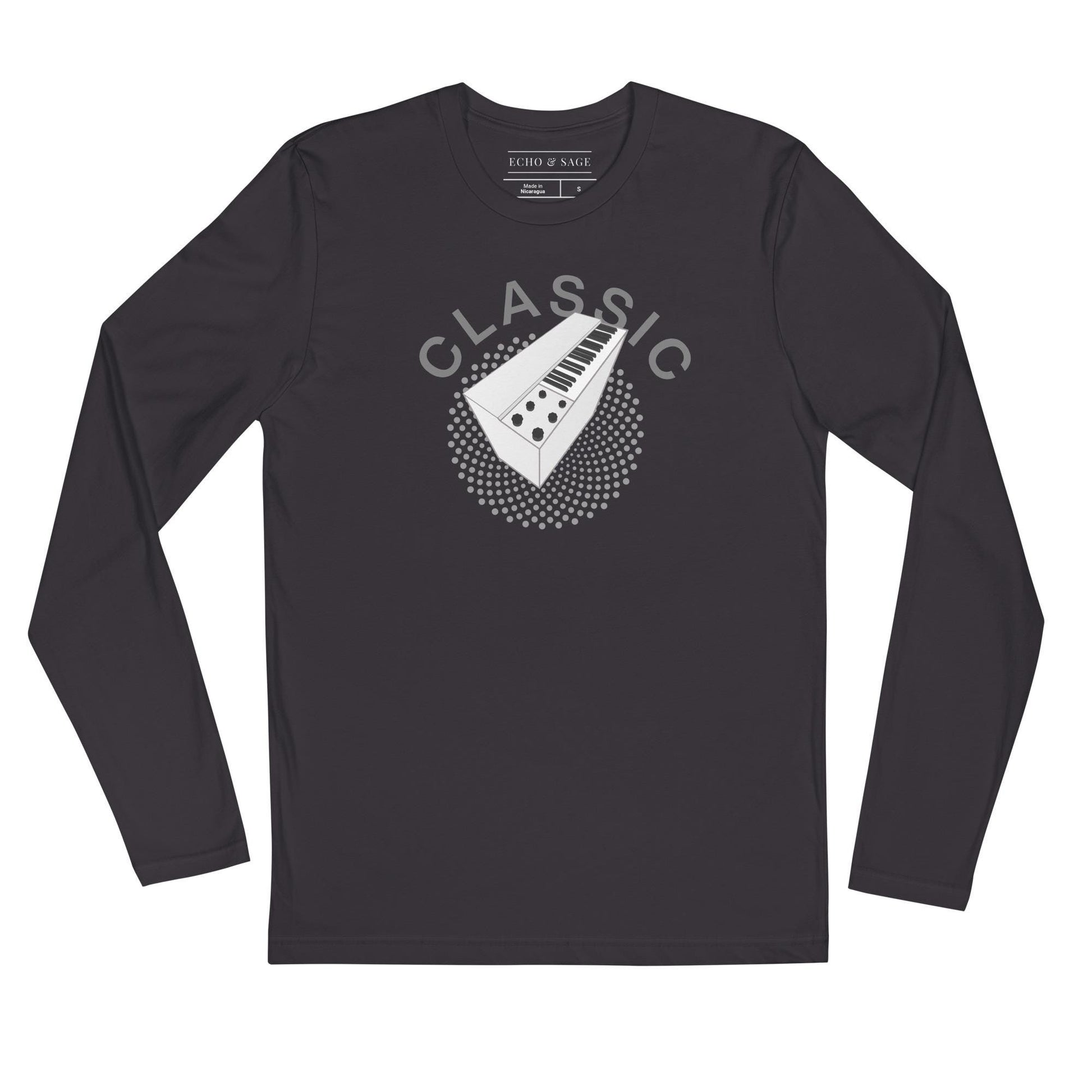 Classic Mellotron Long Sleeve T-ShirtLong Sleeve Fitted Crew