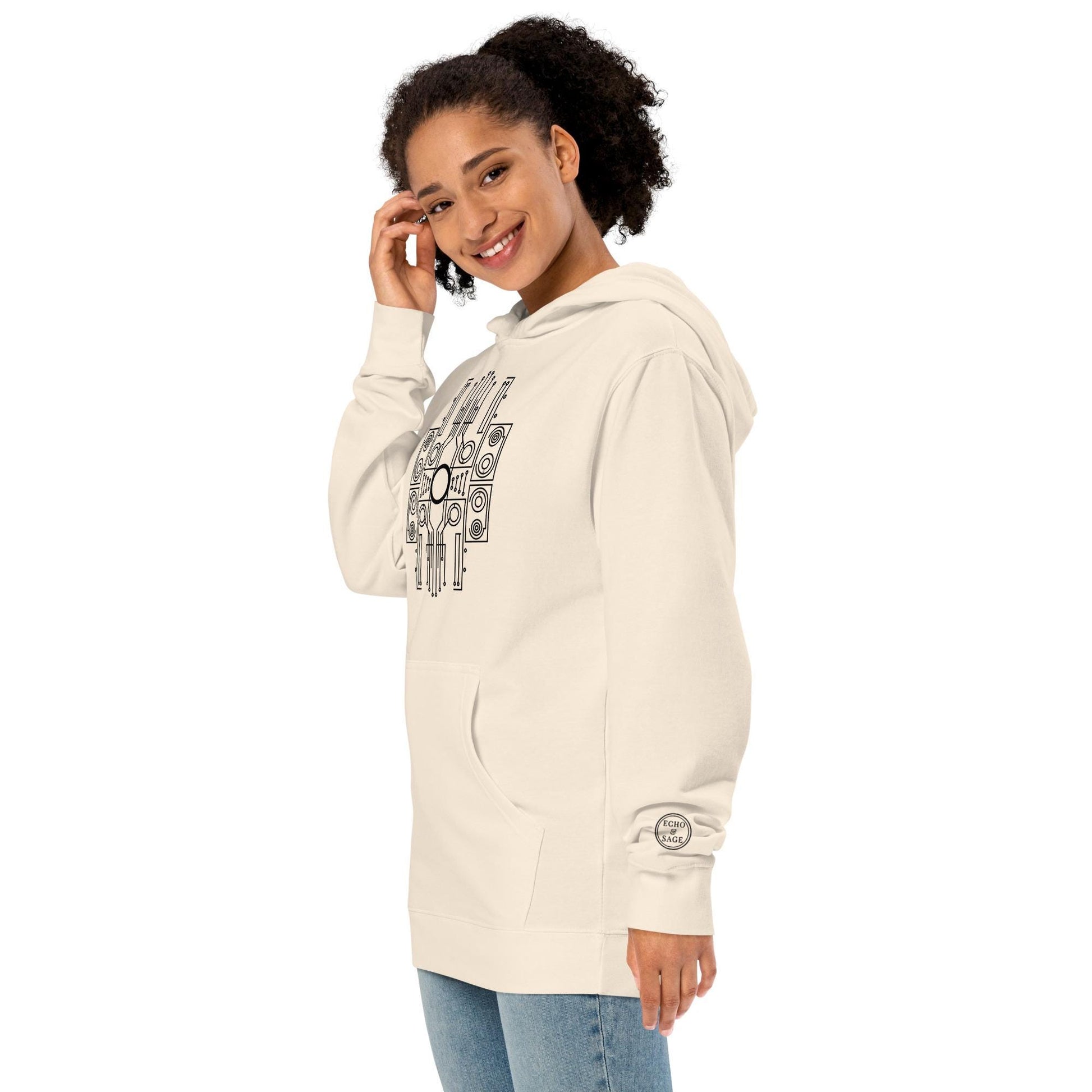 Unisex midweight hoodie