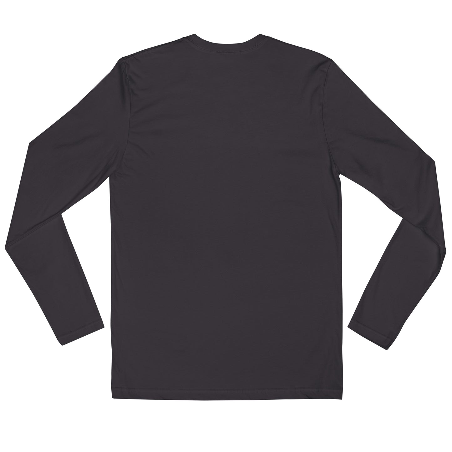 Modern Minimalist Classical Guitar Long Sleeve Fitted Tee