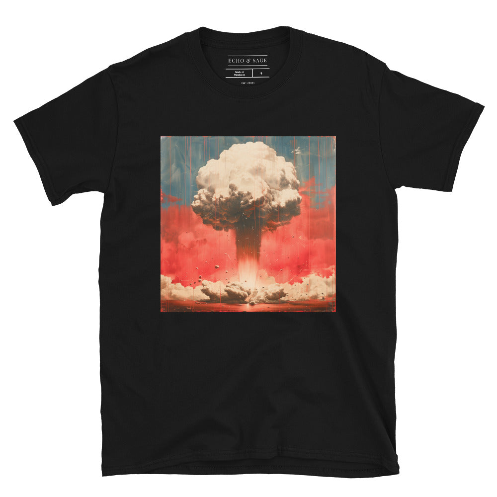 Mushroom Cloud Lichtenstein-Style Tee