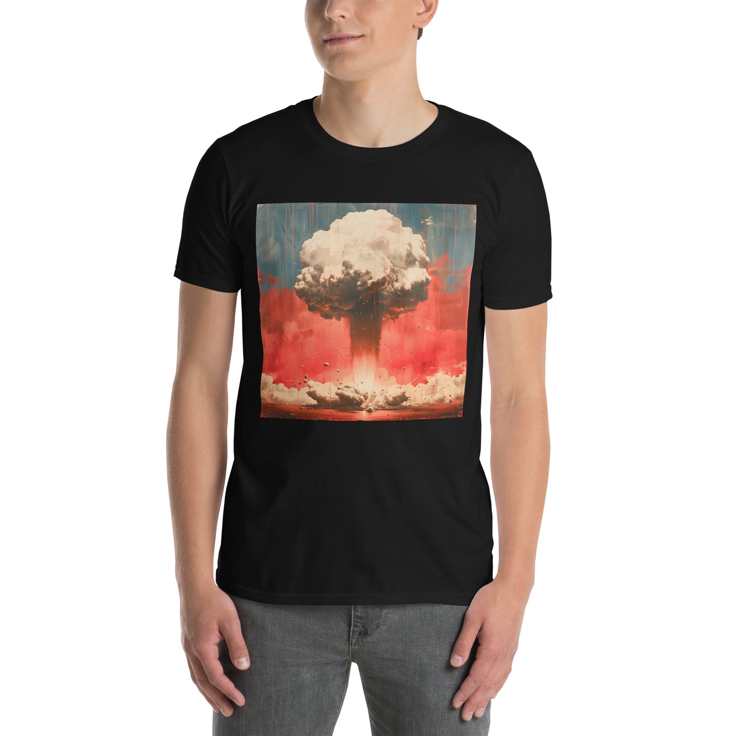 Mushroom Cloud Lichtenstein-Style Tee