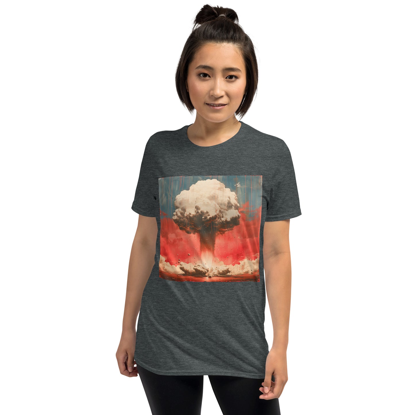 Mushroom Cloud Lichtenstein-Style Tee