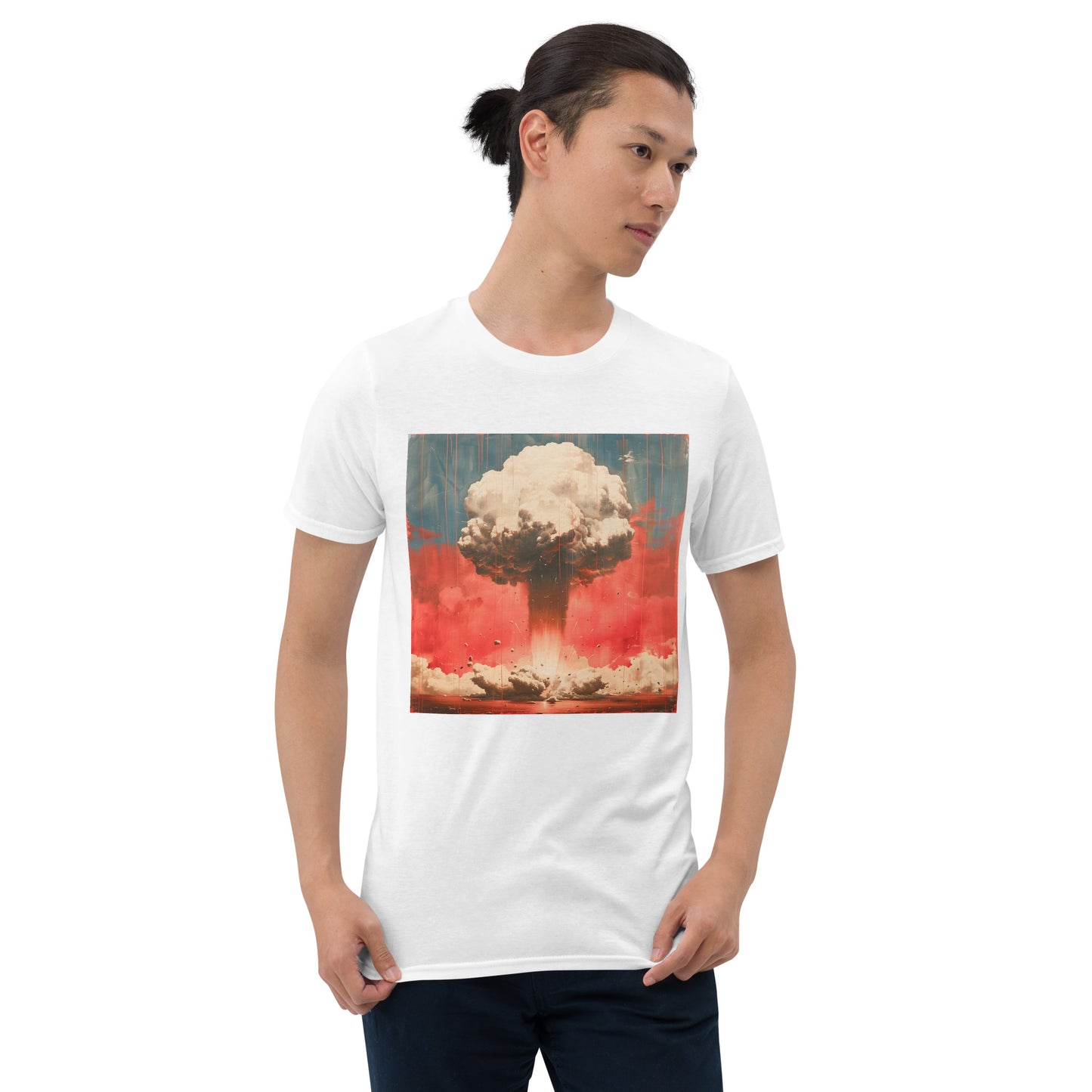 Mushroom Cloud Lichtenstein-Style Tee