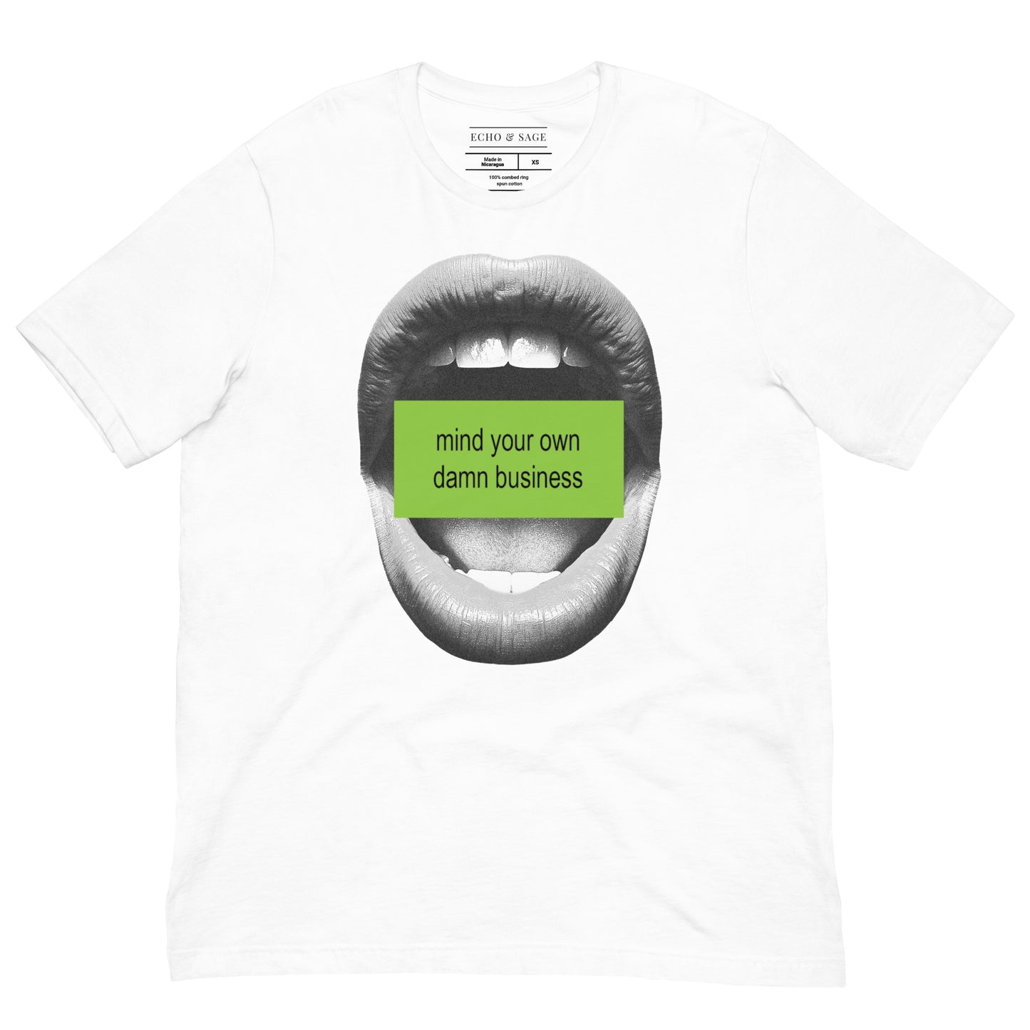 Mind Your Own Damn Business Unisex Tee